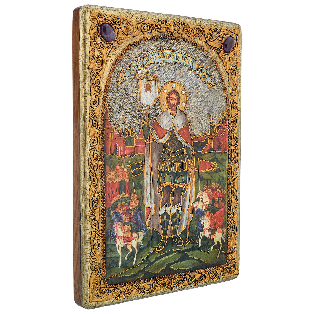 Икона «Александр Невский» 21х29 см - интернет магазин Русь Велика я фото 3