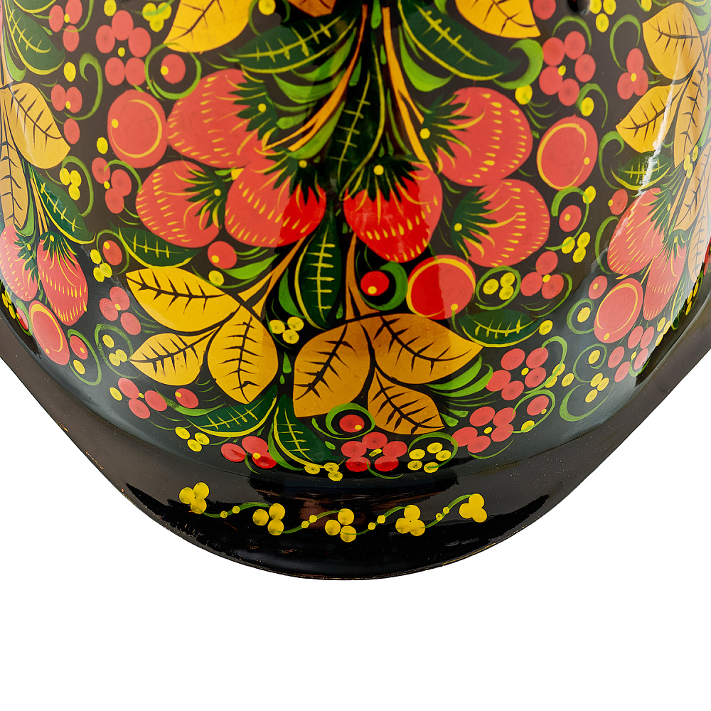 Каска солдатская сувенирная «Клубника». Хохлома - интернет магазин Русь Велика я фото 2