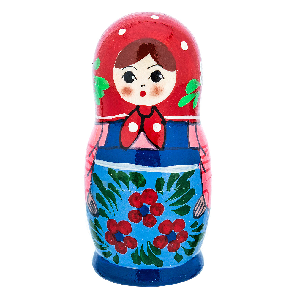 Матрешка «Традиционная» 5 мест - интернет магазин Русь Велика я фото 1
