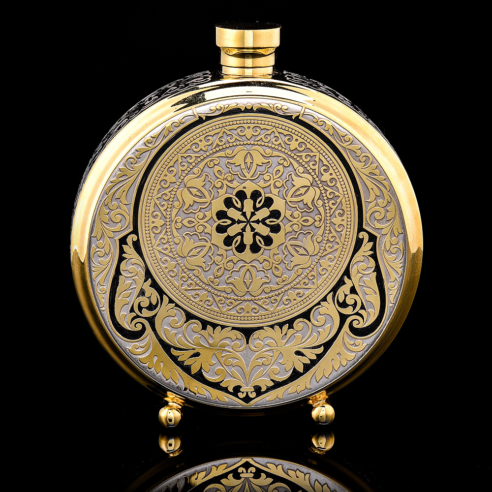 Питейный набор охотника «Волк». Златоуст - интернет магазин Русь Велика я фото 3