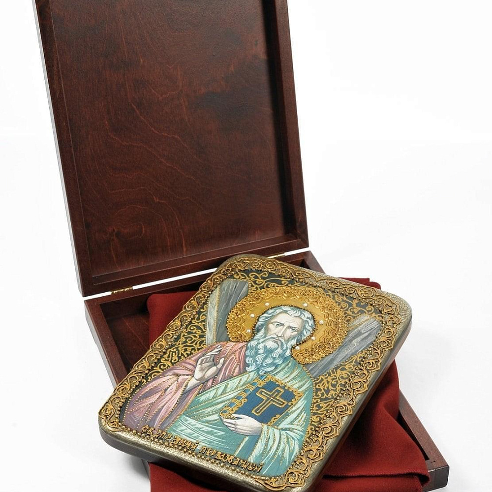 Икона «Святой апостол Андрей Первозванный» 21 х 29 см - интернет магазин Русь Велика я фото 3