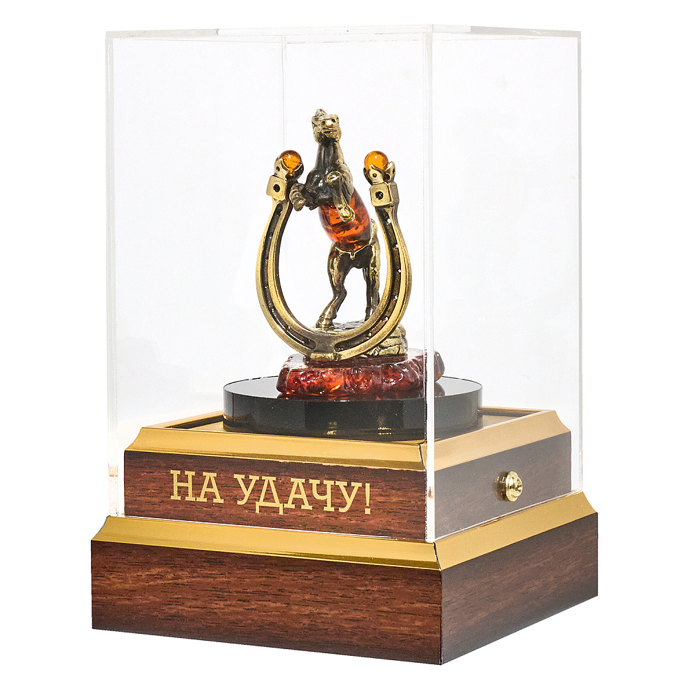 Лошадь Символ 2026 года. Статуэтка «На удачу» - интернет магазин Русь Велика я 