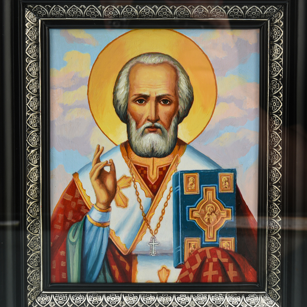 Икона «Николай Чудотворец» 29х26 см - интернет магазин Русь Велика я фото 2