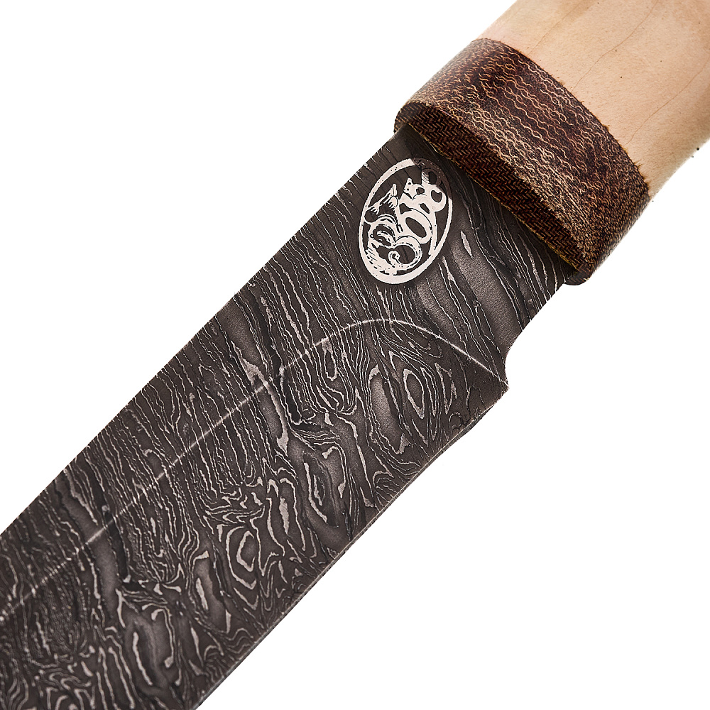 Нож сувенирный из дамасской стали «Олимп-5». Златоуст - интернет магазин Русь Велика я фото 4