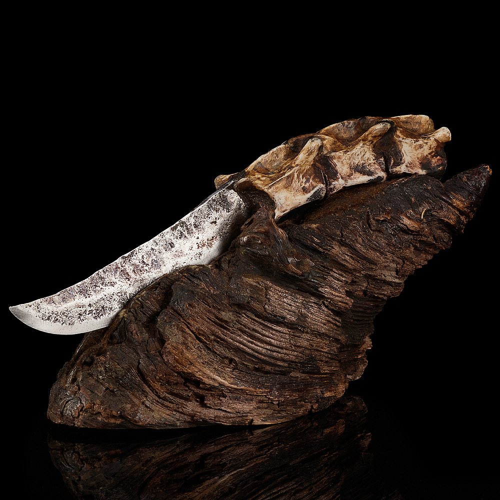 Нож сувенирный на подставке «Охотник» - интернет магазин Русь Велика я 