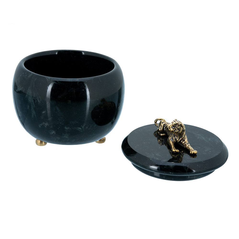 Шкатулка из камня «Тигр» - интернет магазин Русь Велика я фото 2