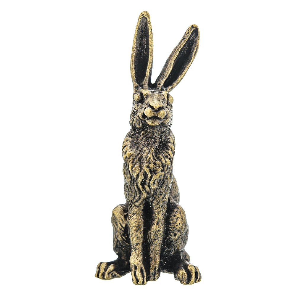 Бронзовая статуэтка «Зайка-кролик» - интернет магазин Русь Велика я фото 1
