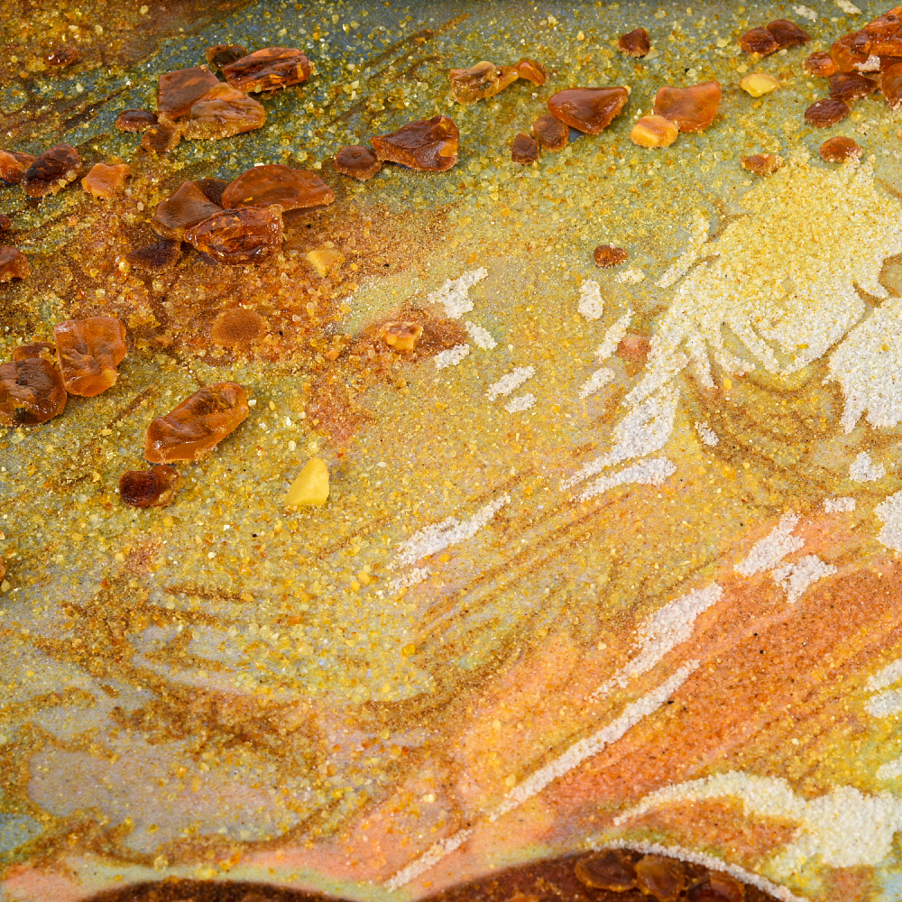 Картина янтарная «Испанские танцы. Фламенко» 60х80 см - интернет магазин Русь Велика я фото 3