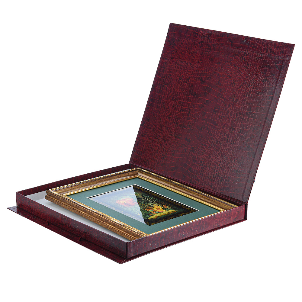 Панно с художественной росписью «Охотник» 37х30 см - интернет магазин Русь Велика я фото 3