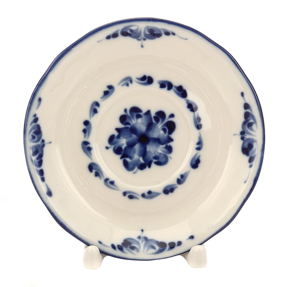 Кофейный сервиз на 2 персоны «Дебют». Гжель - интернет магазин Русь Велика я фото 11