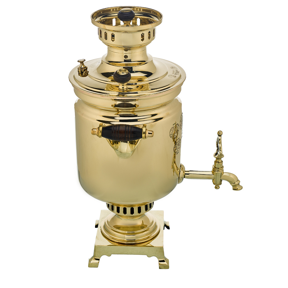 Самовар жаровой 3 л медальный. Клейма Баташева - интернет магазин Русь Велика я фото 6