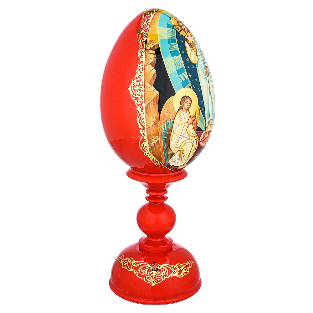 Яйцо пасхальное на подставке «Воскресение Христово» - интернет магазин Русь Велика я фото 2