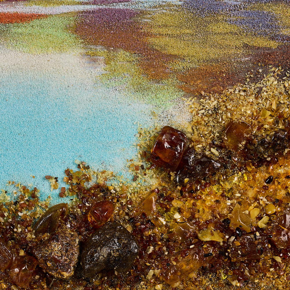 Картина янтарная «Полдень» 60х80 см - интернет магазин Русь Велика я фото 3