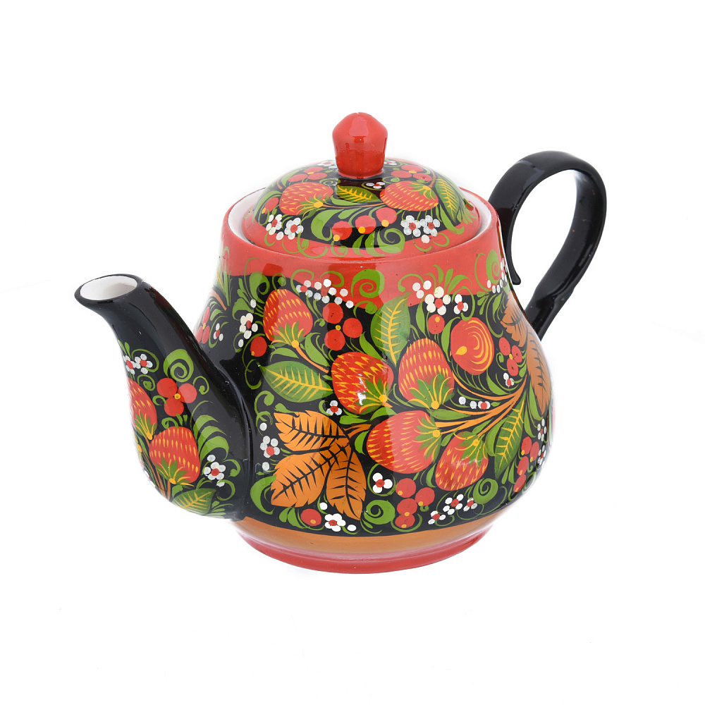 Самовар электрический 5 л «Клубника». Хохлома - интернет магазин Русь Велика я фото 4