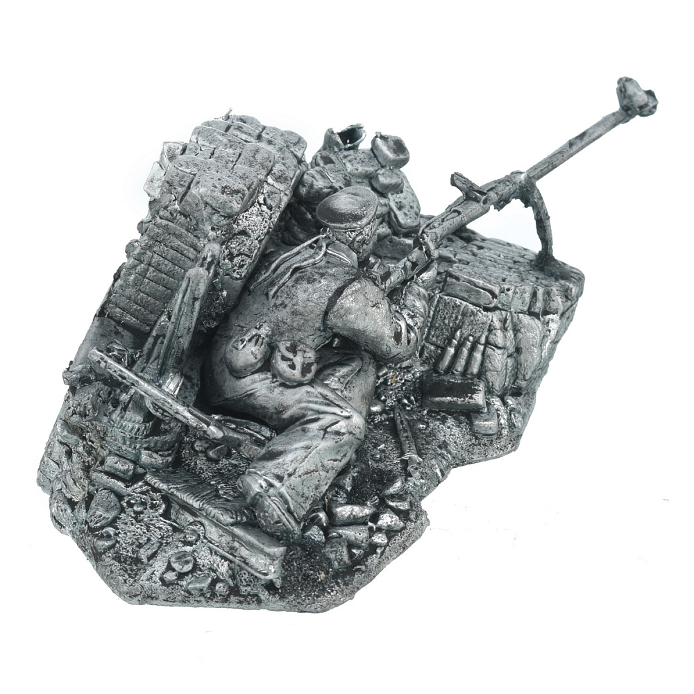 Оловянная миниатюра. Солдатик «Моряк-бронебойщик» - интернет магазин Русь Велика я фото 2