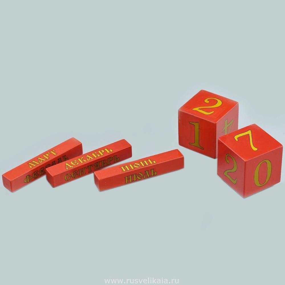 Часы настольные с календарем «Лидер». Хохлома - интернет магазин Русь Велика я фото 2