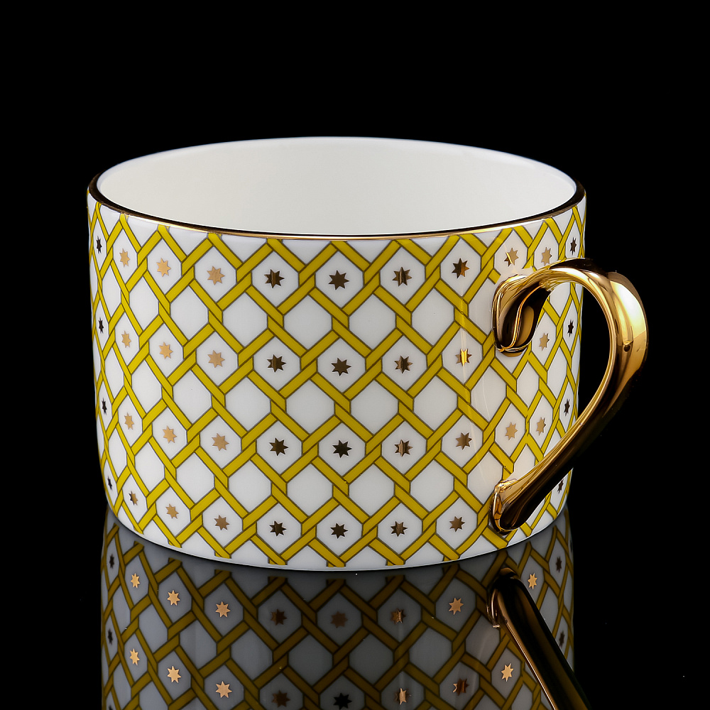 Чайная пара 250 мл «Примула 1». Форма Идиллия. ИФЗ - интернет магазин Русь Велика я фото 7