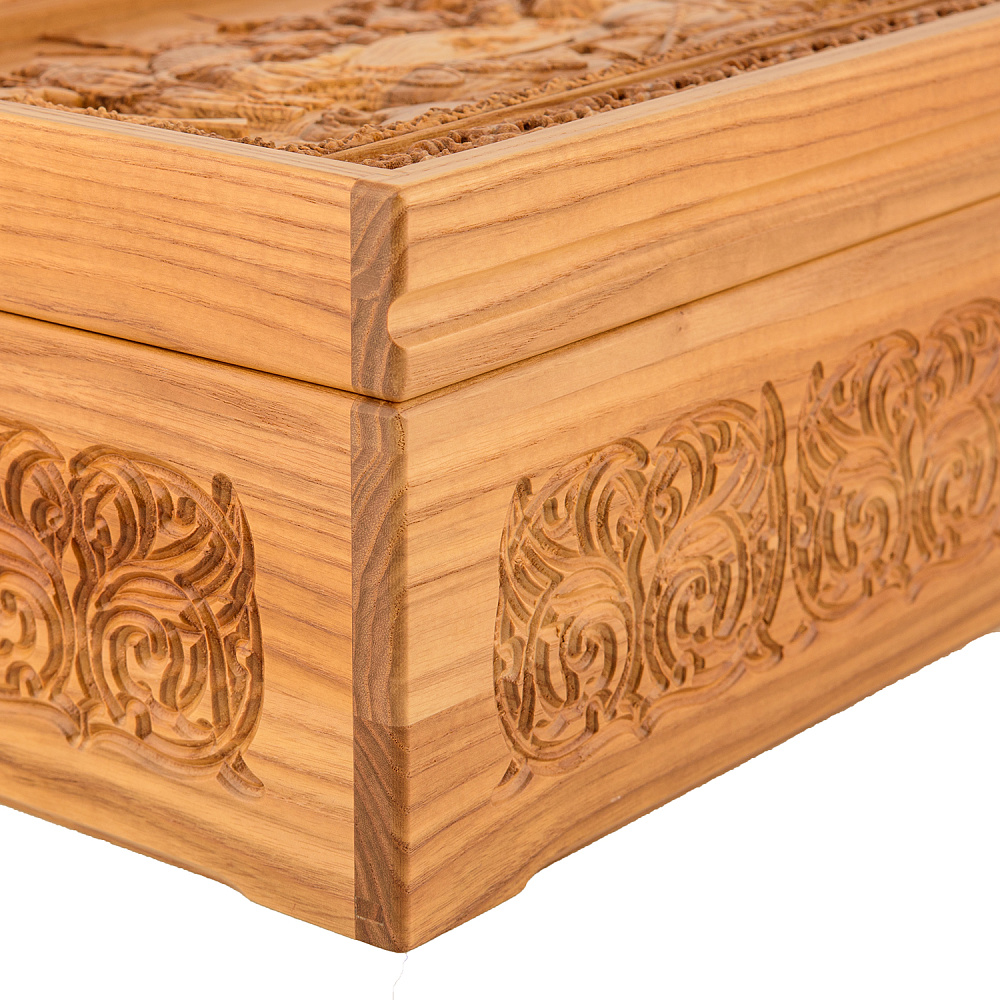 Русское лото в резной шкатулке из ясеня «Запорожцы пишут письмо турецкому султану» - интернет магазин Русь Велика я фото 4