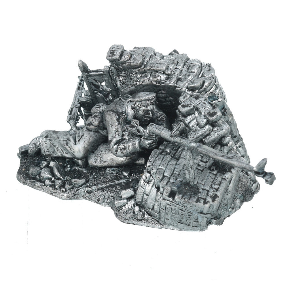 Оловянная миниатюра. Солдатик «Моряк-бронебойщик» - интернет магазин Русь Велика я 