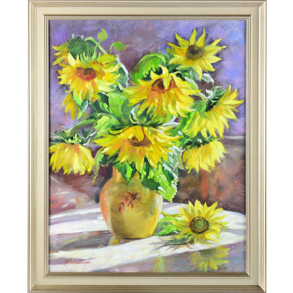 Картина «Подсолнухи» 40 х 50 см - интернет магазин Русь Велика я 