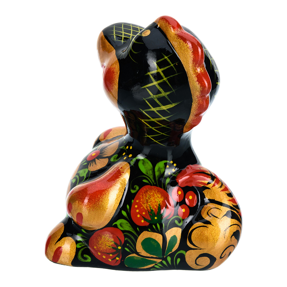 Фарфоровая статуэтка «Дракон улыбчивый». Хохлома - интернет магазин Русь Велика я фото 2