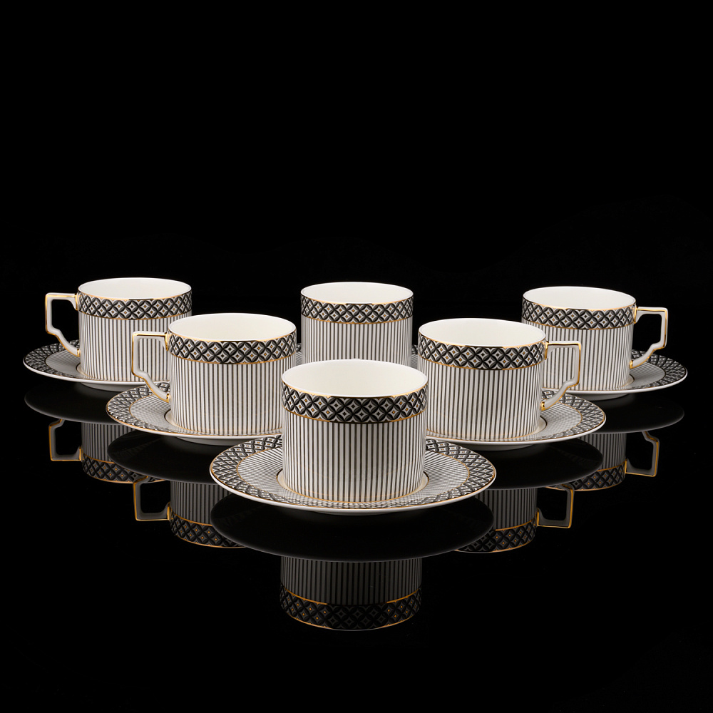 Чайный сервиз на 6 персон «Elegant». Форма Элегия. ИФЗ - интернет магазин Русь Велика я фото 5