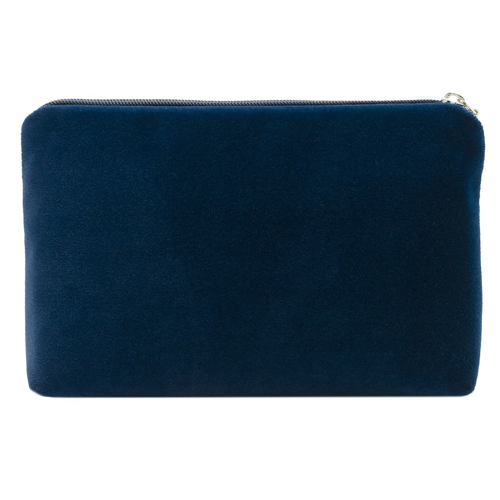 Косметичка «Райский сад». Темно-синяя с вышивкой - интернет магазин Русь Велика я фото 4