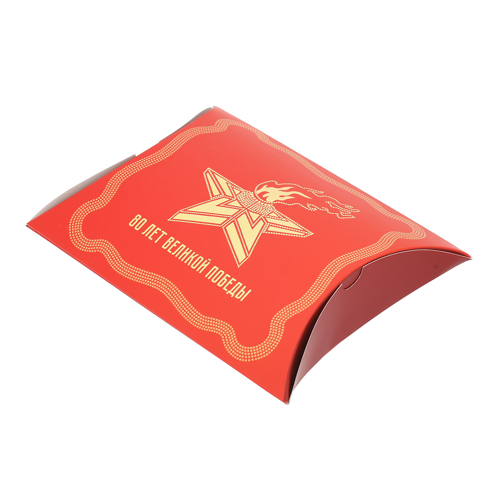 Платок шелковый «80 лет Великой Победы» 90х90 см - интернет магазин Русь Велика я фото 2