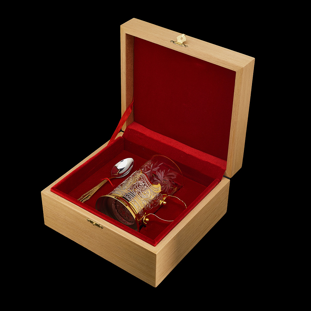 Подстаканник «Герб СССР». Златоуст - интернет магазин Русь Велика я фото 3