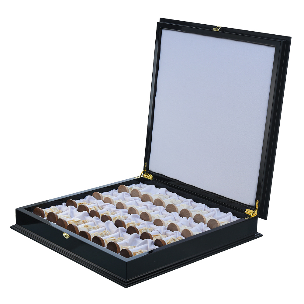 Шахматы с фигурами из кости «Куликово поле» 48х48 см - интернет магазин Русь Велика я фото 11