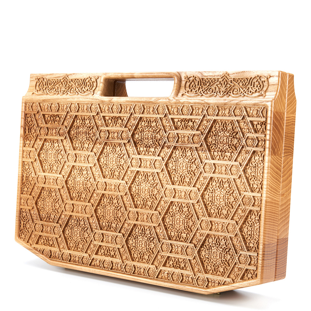 Русское лото в резном чемодане из ясеня «Арабеска 1» - интернет магазин Русь Велика я 