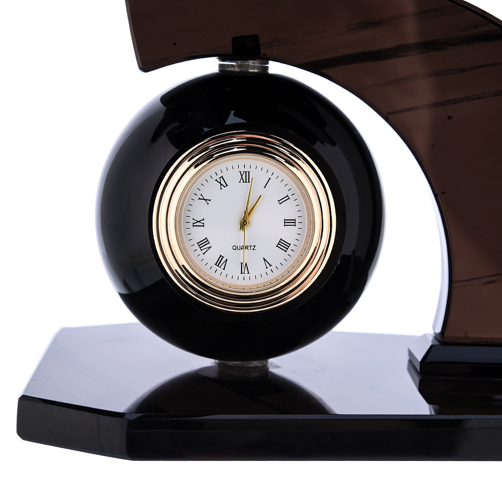 Часы настольные из камня «Самолет» - интернет магазин Русь Велика я фото 2