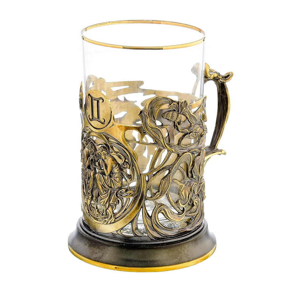 Подстаканник «Знаки зодиака. Близнецы» - интернет магазин Русь Велика я фото 1