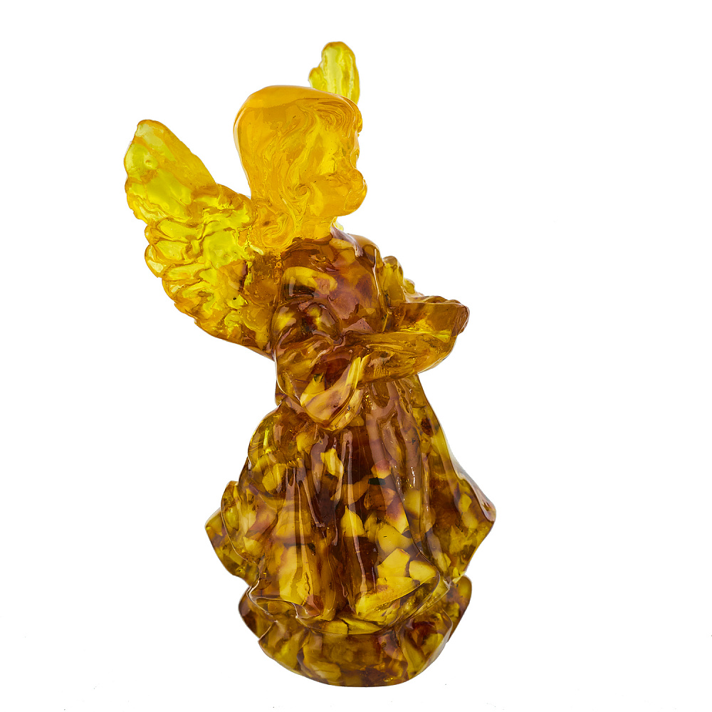 Статуэтка из янтаря «Ангел» - интернет магазин Русь Велика я фото 2
