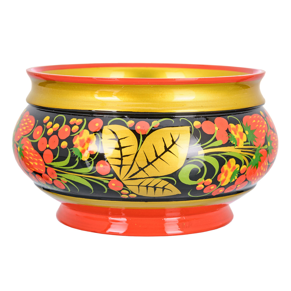 Чашка «Ягоды». Хохлома - интернет магазин Русь Велика я фото 2