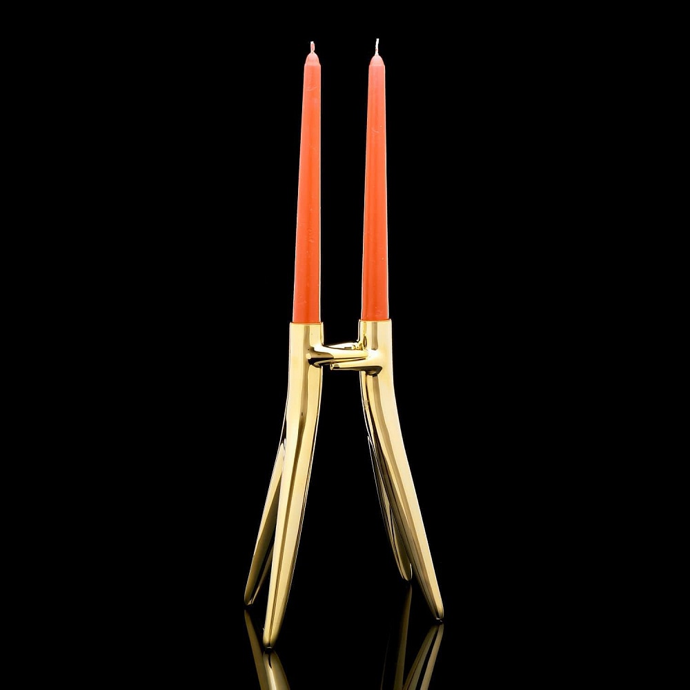 Эксклюзивный канделябр на две свечи - интернет магазин Русь Велика я фото 5