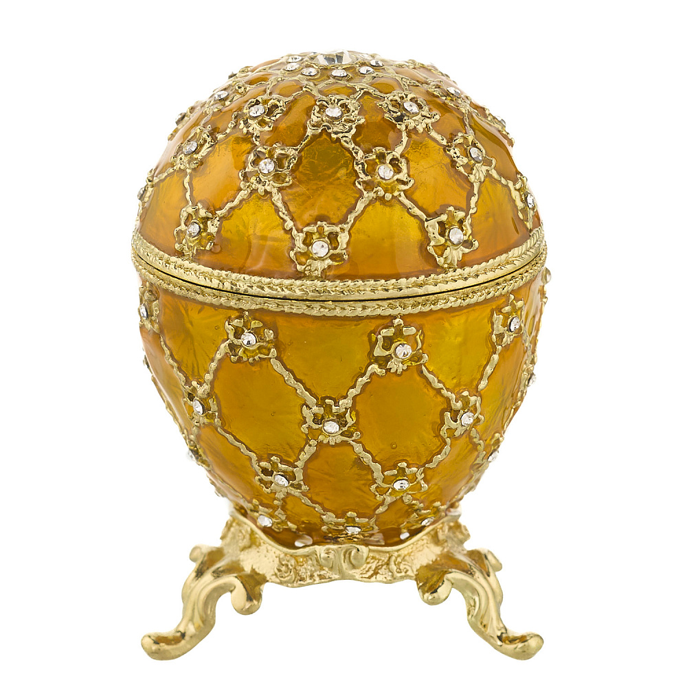 Пасхальное яйцо-шкатулка «Карета». Традиции Фаберже - интернет магазин Русь Велика я 