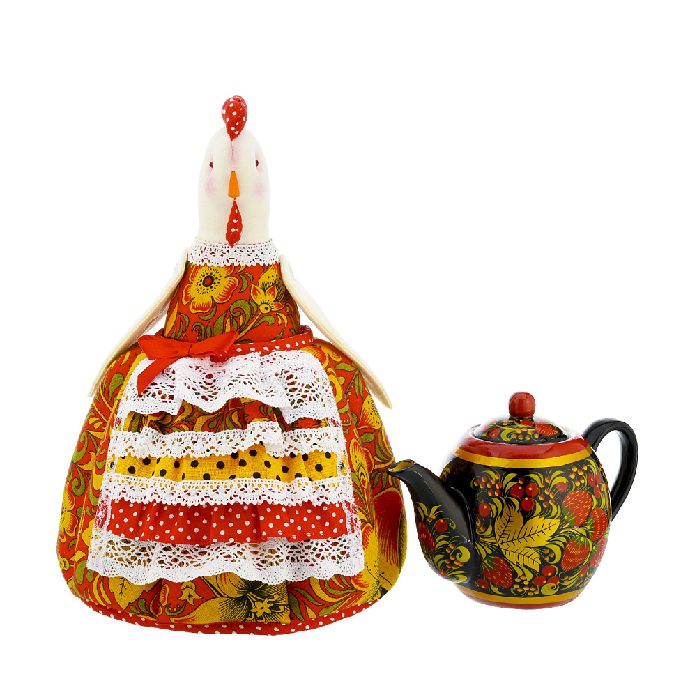Кукла-грелка на чайник «Курочка» - интернет магазин Русь Велика я фото 1