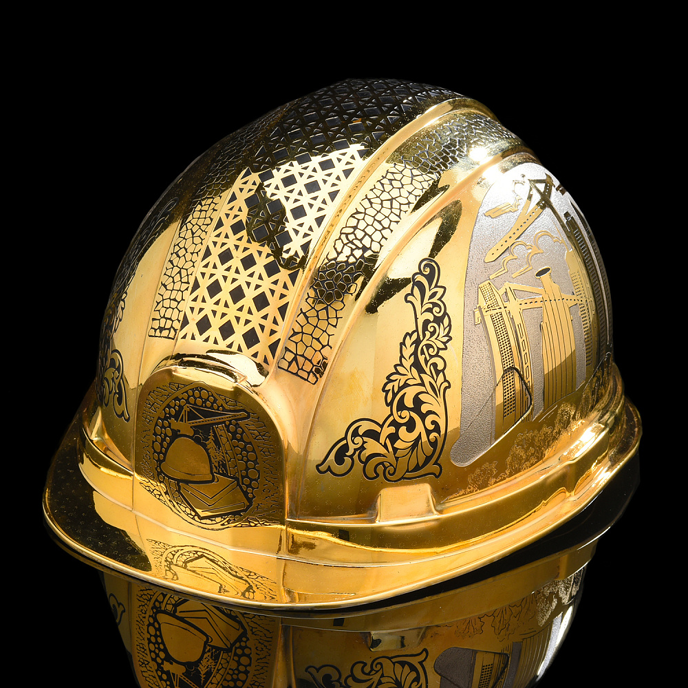 Каска сувенирная «Строителю». Златоуст - интернет магазин Русь Велика я фото 2