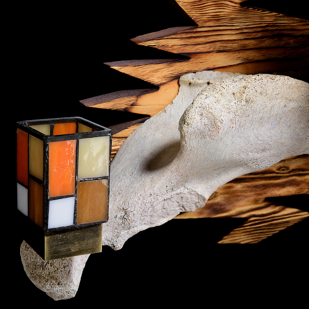 Светильник из кости кита «Сова» - интернет магазин Русь Велика я фото 6