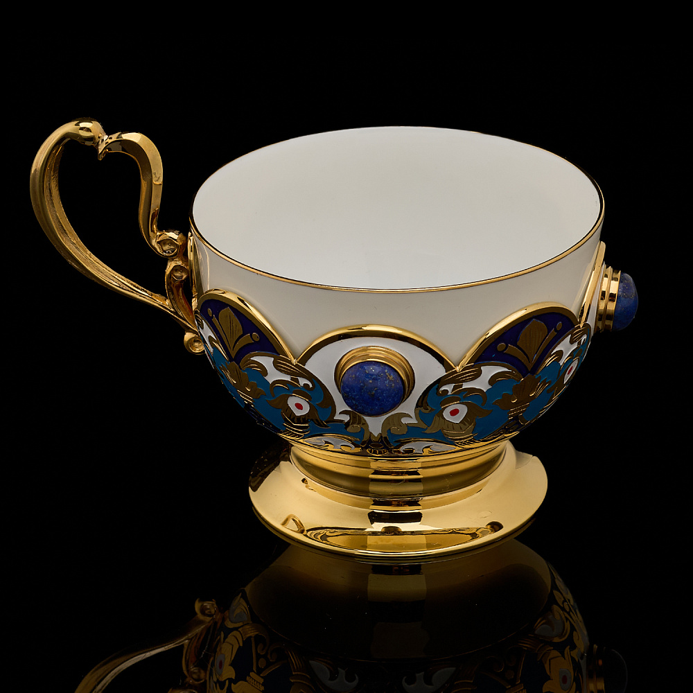 Чайный сервиз на 6 персон «Чаепитие». Златоуст - интернет магазин Русь Велика я фото 15