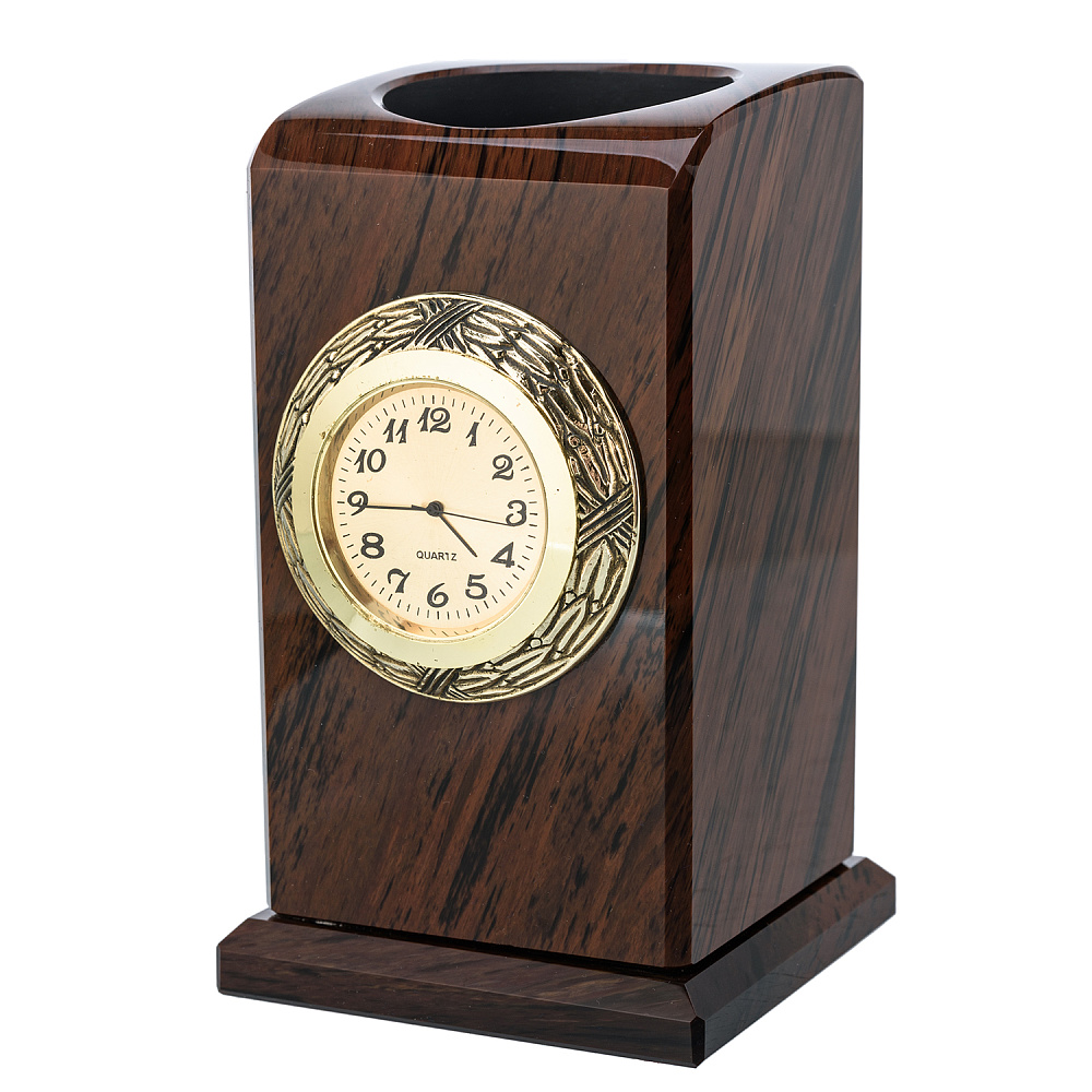 Настольный письменный набор из обсидиана - интернет магазин Русь Велика я фото 4