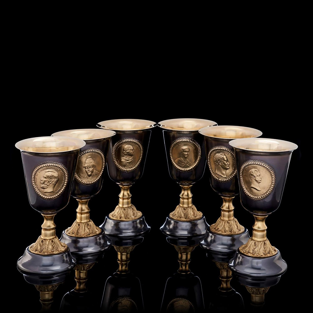 Набор кубков «Георгий Победоносец» - интернет магазин Русь Велика я фото 8