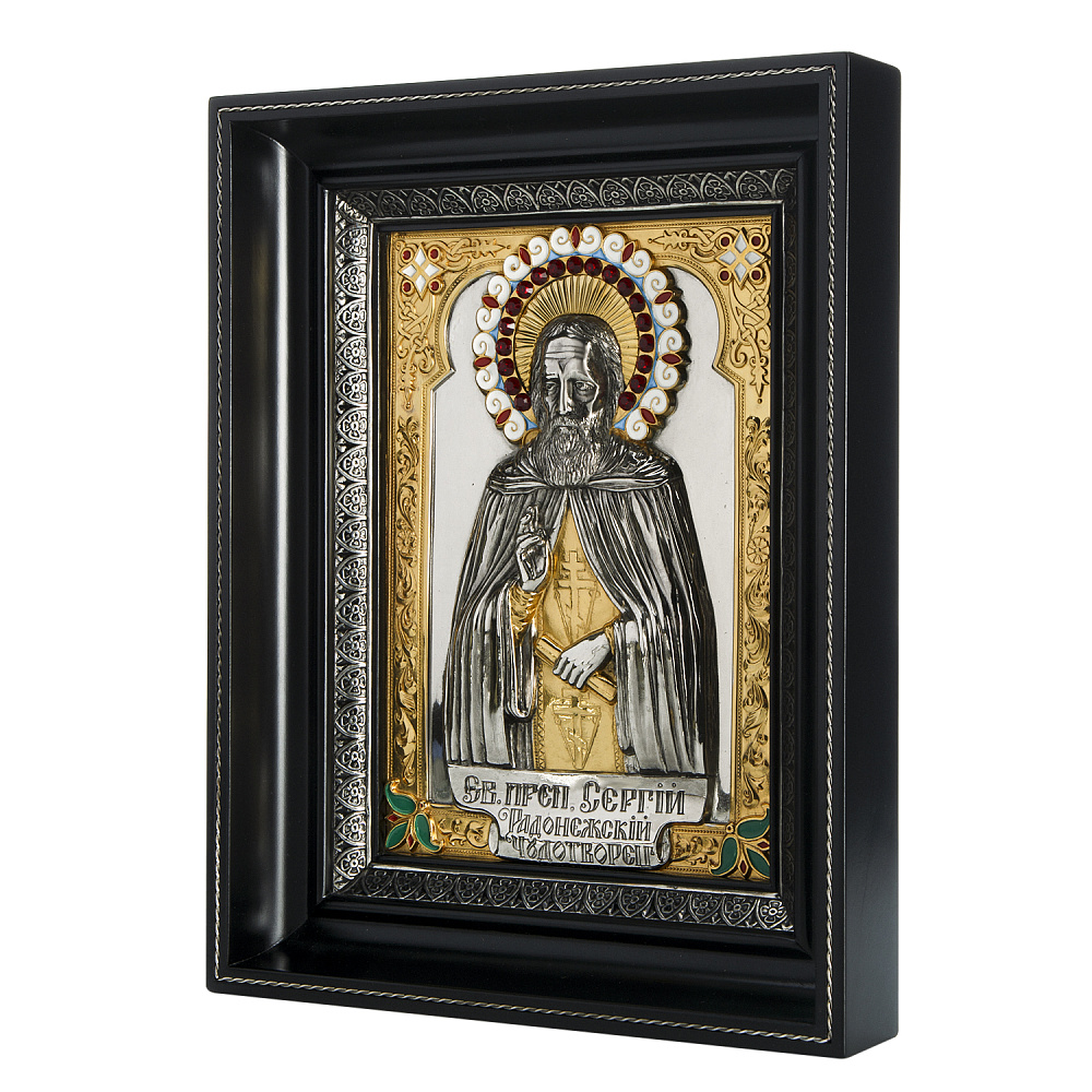 Икона «Сергий Радонежский» 24х31 см - интернет магазин Русь Велика я фото 1