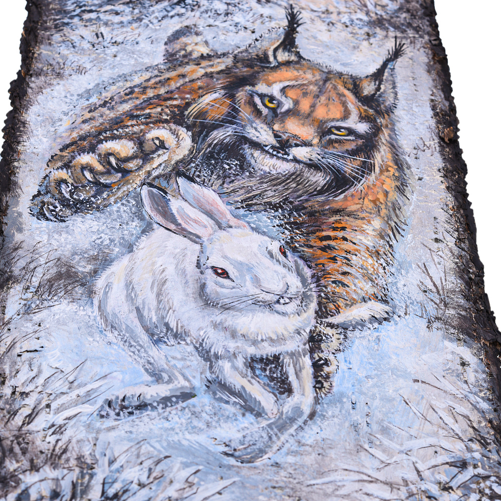 Картина на бересте «Делай ноги» 19х63 см - интернет магазин Русь Велика я фото 2