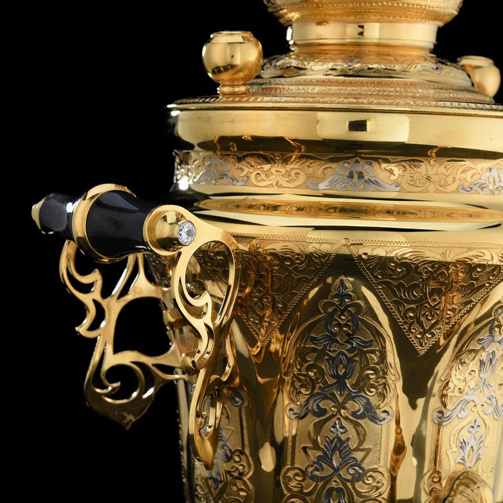 Самовар электрический 1,5 л «Орнамент». Златоуст - интернет магазин Русь Велика я фото 6