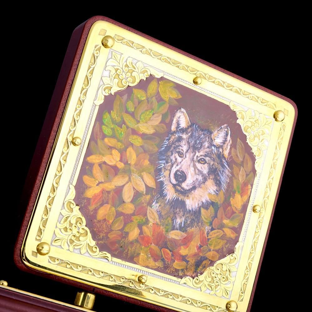 Настольные часы с ручкой. Златоуст - интернет магазин Русь Велика я фото 6