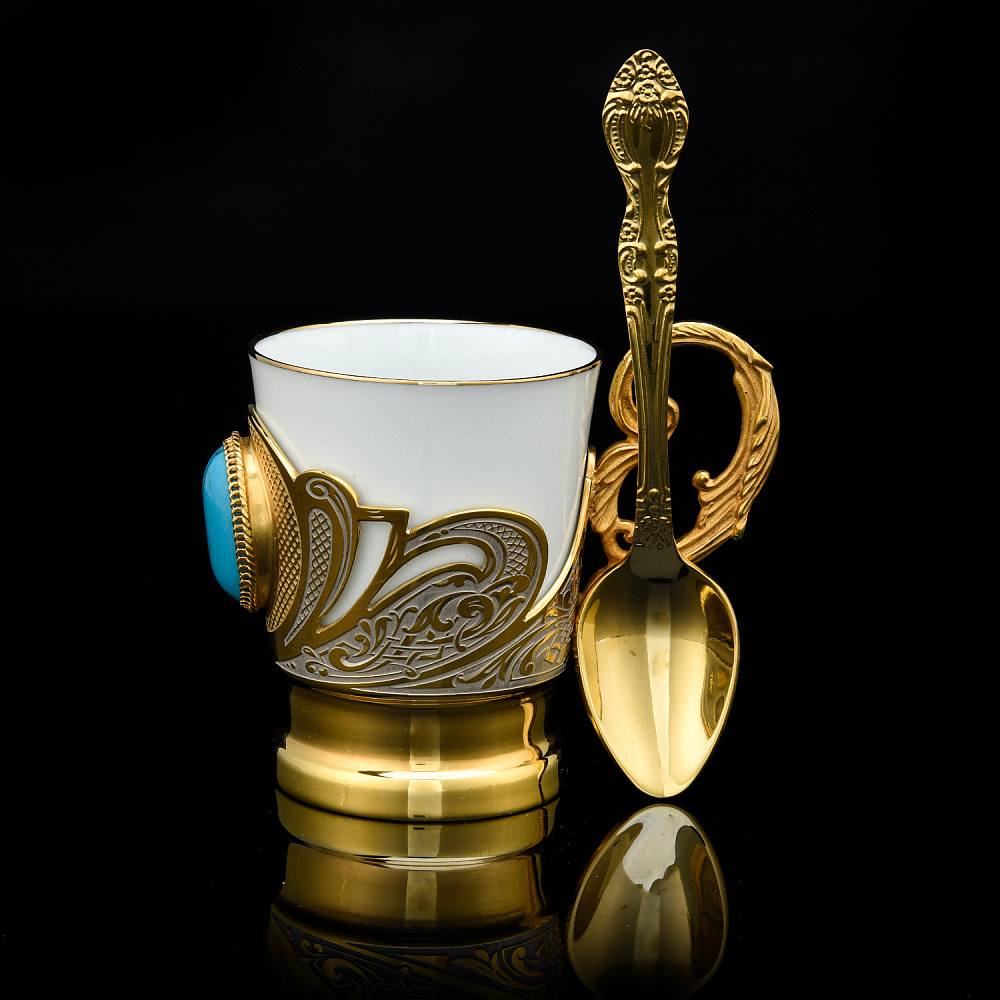 Кофейная пара «Бирюза». Златоуст - интернет магазин Русь Велика я фото 2