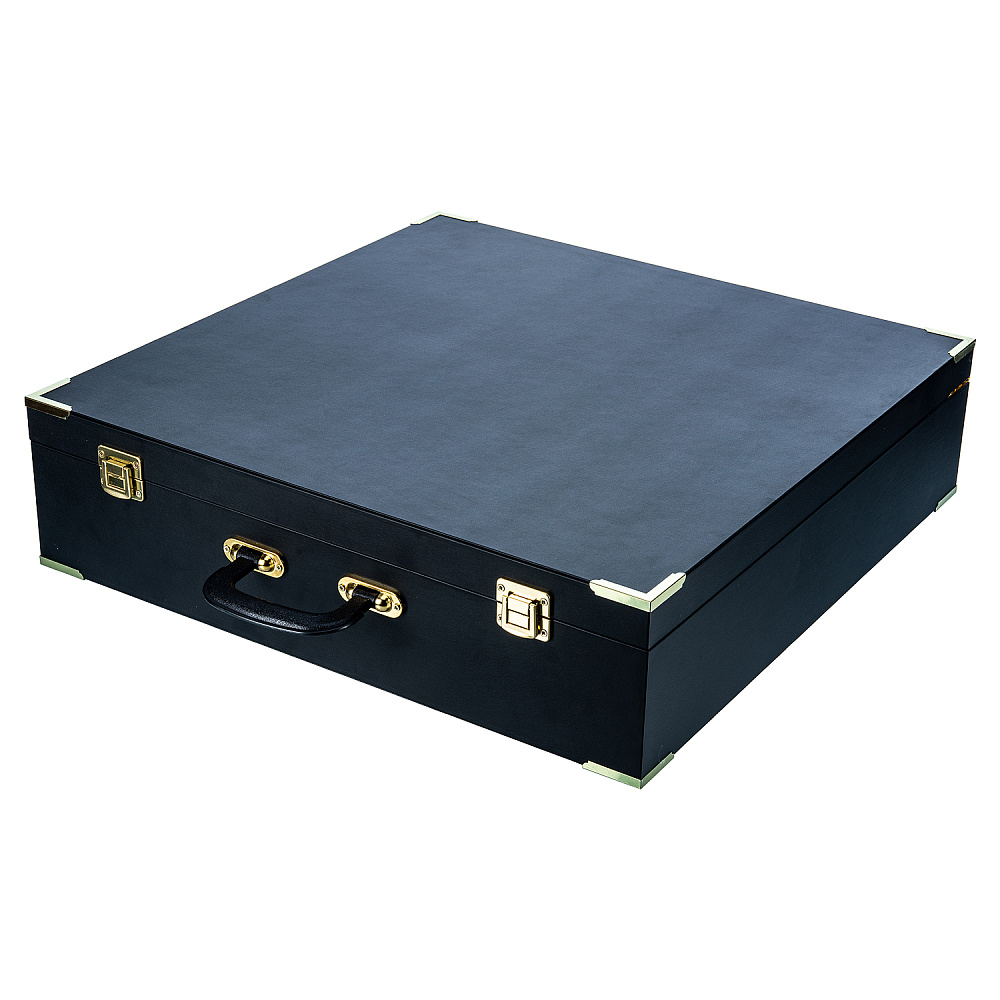 Шахматы с полем из камня и фигурами из серебра «Сражение» 35х35 см - интернет магазин Русь Велика я фото 14