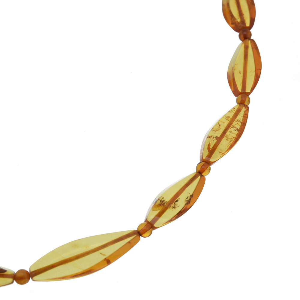 Бусы из натурального янтаря «Елена» - интернет магазин Русь Велика я фото 1